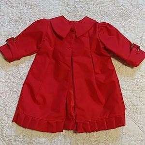 Doll Trench w/Hat fits American Girl 18" doll